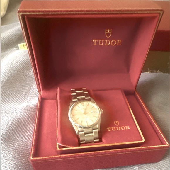 Men's Tudor Just-Date (Plain-Jane) Oyster with white gold. - Picture 4 of 16